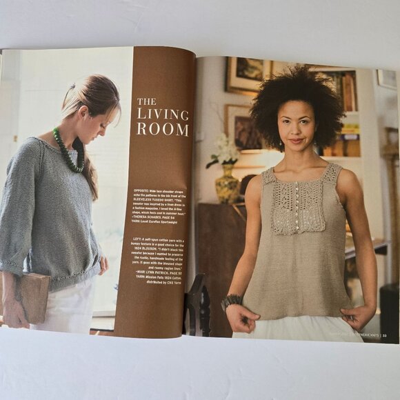 Interweave Knits Summer 2007 Magazine Featuring Knitting Patterns For Women & Ch - Picture 9 of 16